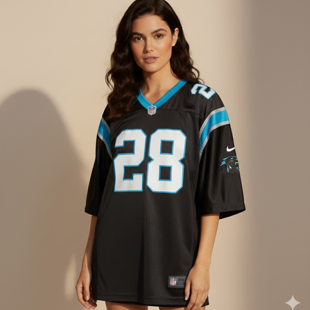 NFL Panthers Stewart #28 Jersey